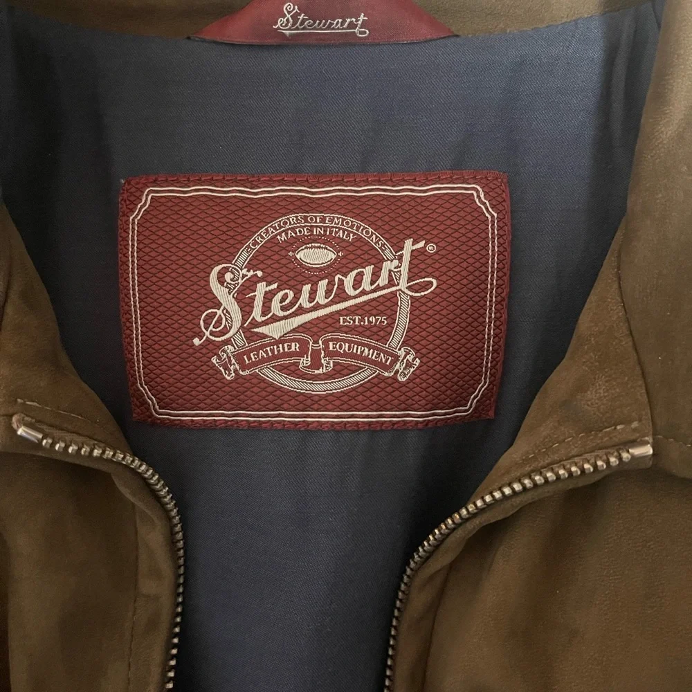 Stewart suede leather jacket - Picture 5 of 6